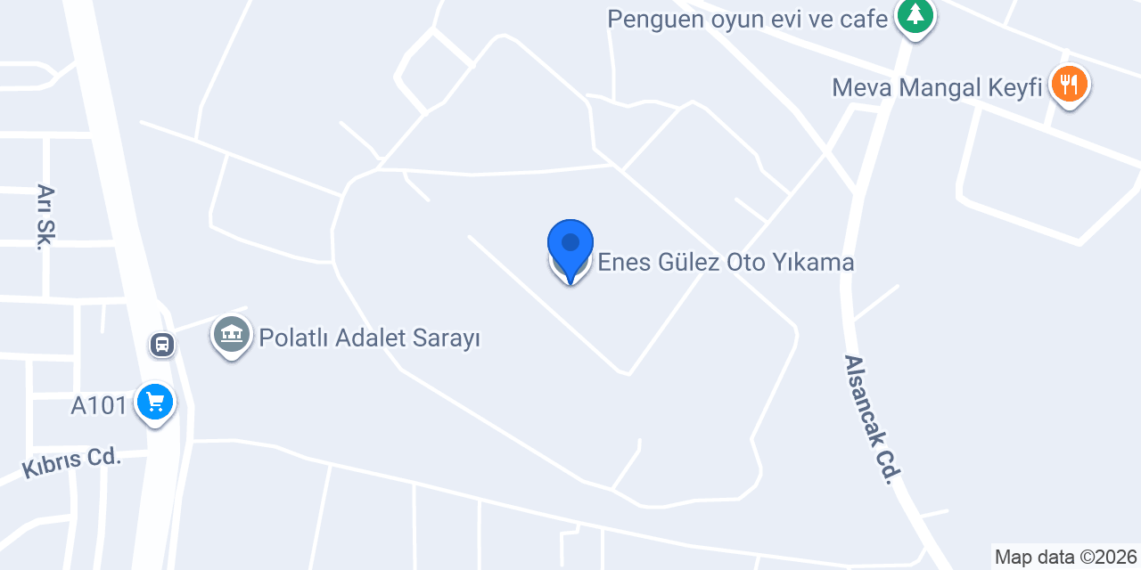 Enes Gülez Oto Yıkama konumu