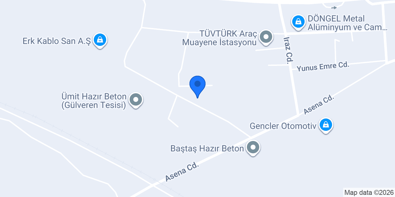 Aktağ Mermer konumu