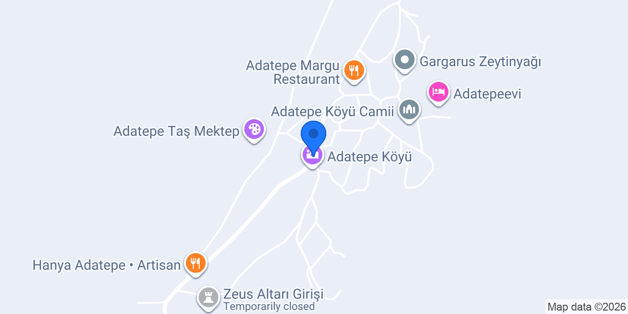 ADATEPE DONDURMA konumu