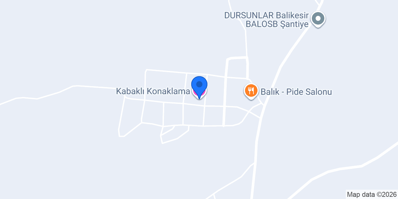Kabaklı Konaklama konumu