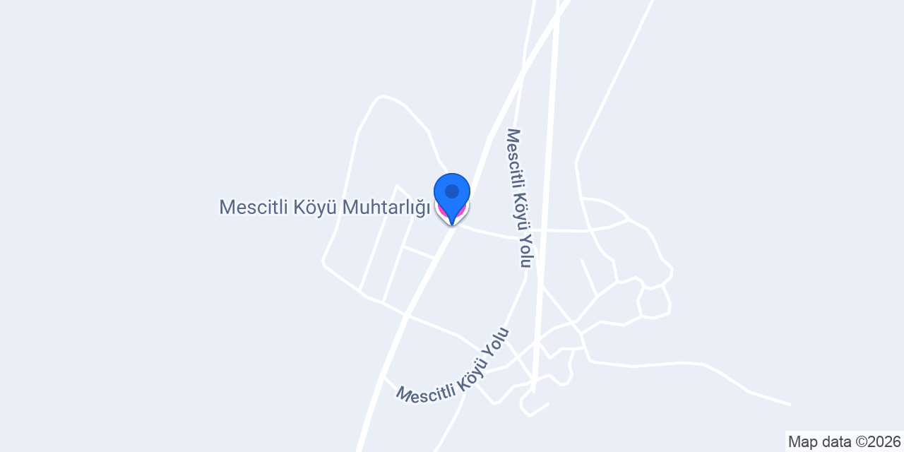 Mescitli Köyü Muhtarlığı konumu