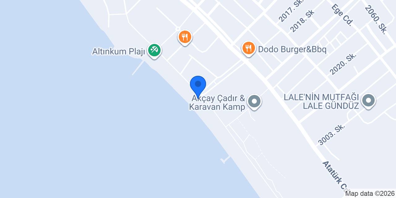 Plaj Cafe konumu