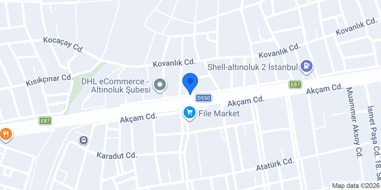 Beş kardeşler unlu mamüller konumu