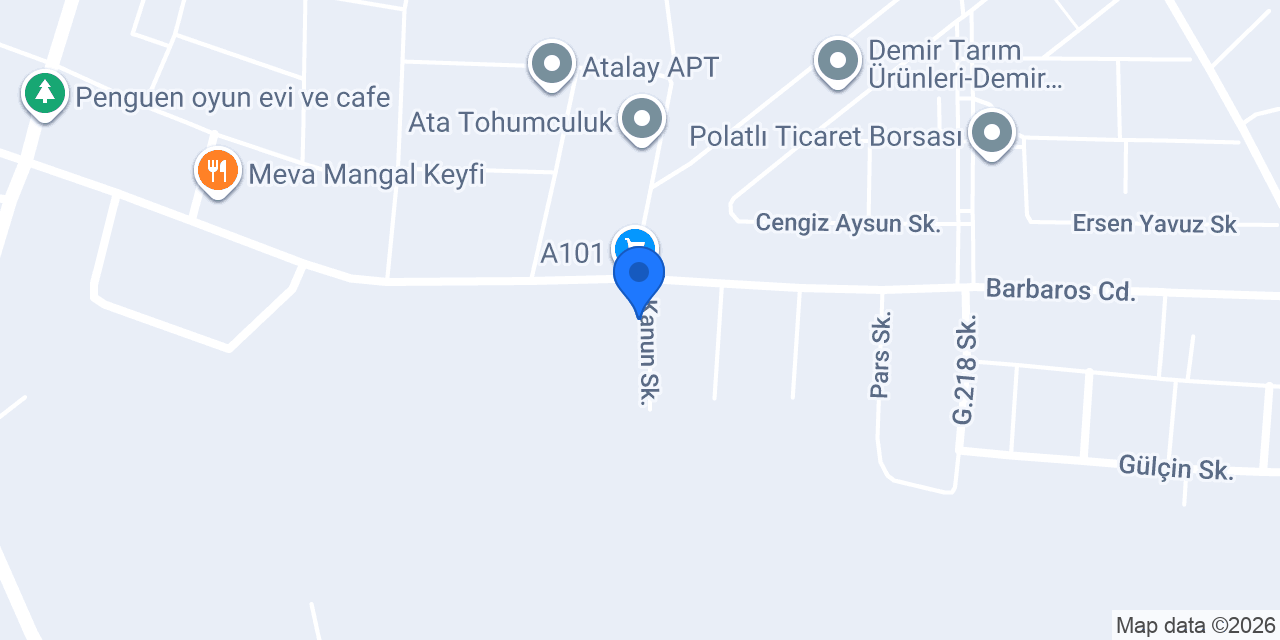 Polatlı Toprak Analiz Laboratuvarı konumu
