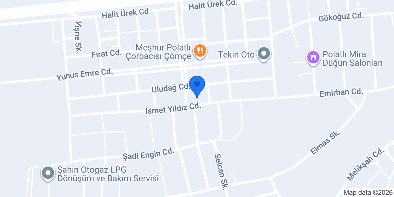 Polatlı özel servis konumu