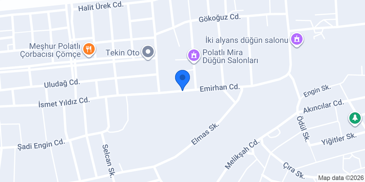 Palas oto lastik konumu