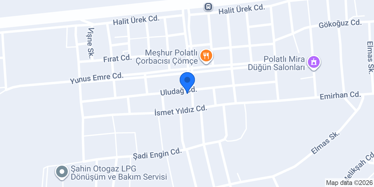Güngör Orman Ürünleri konumu