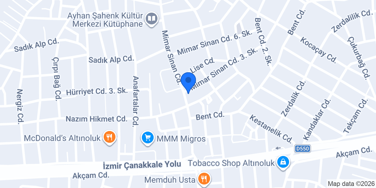Erdem Yufkacısı konumu