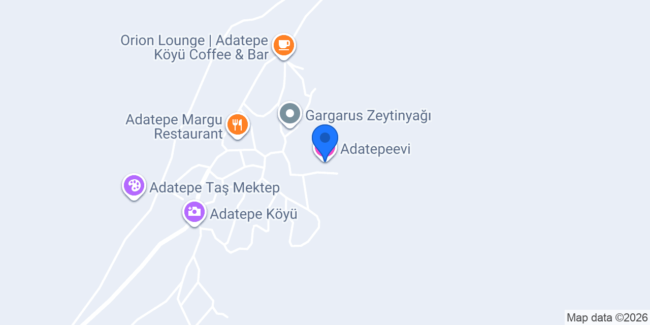 Adatepeevi konumu