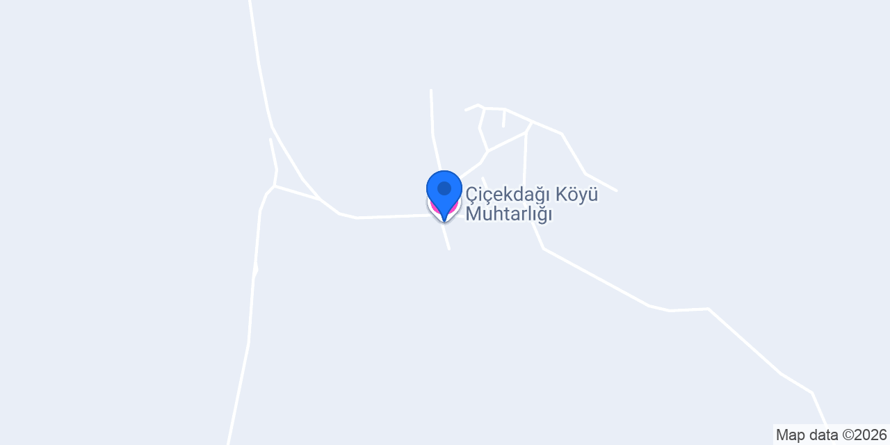 Çiçekdağı Köyü Muhtarlığı konumu