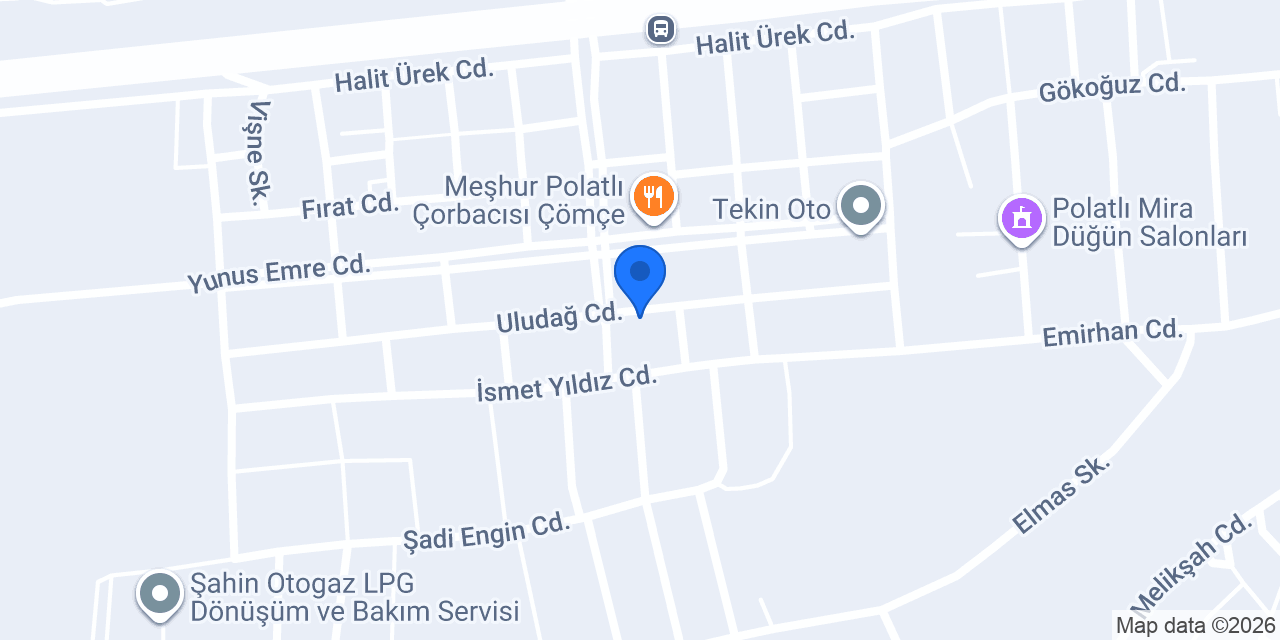 Gözde Mobilya konumu