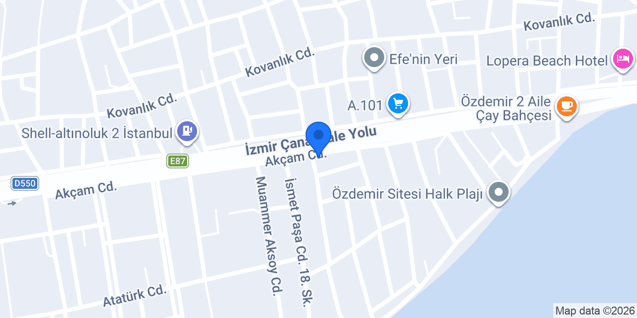 ERENLER MOBİLYA & PERDE konumu