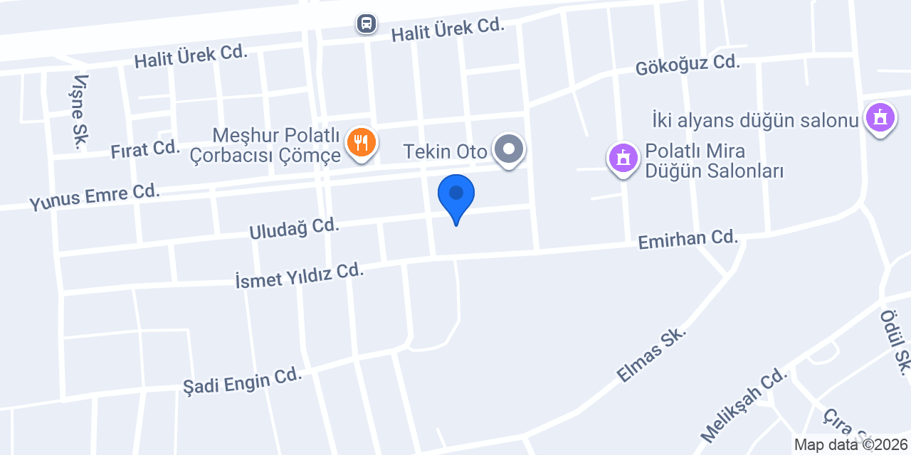 Emeksan Oto Yıkama konumu