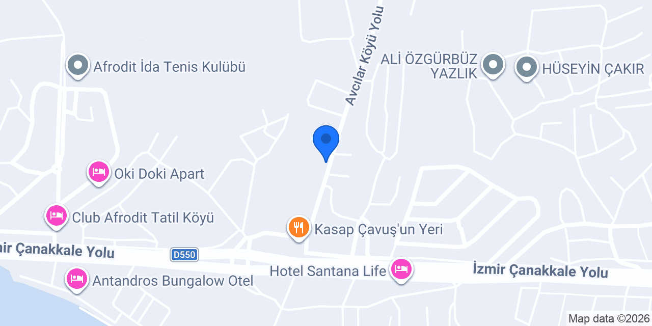 Alibaba pansiyon konumu