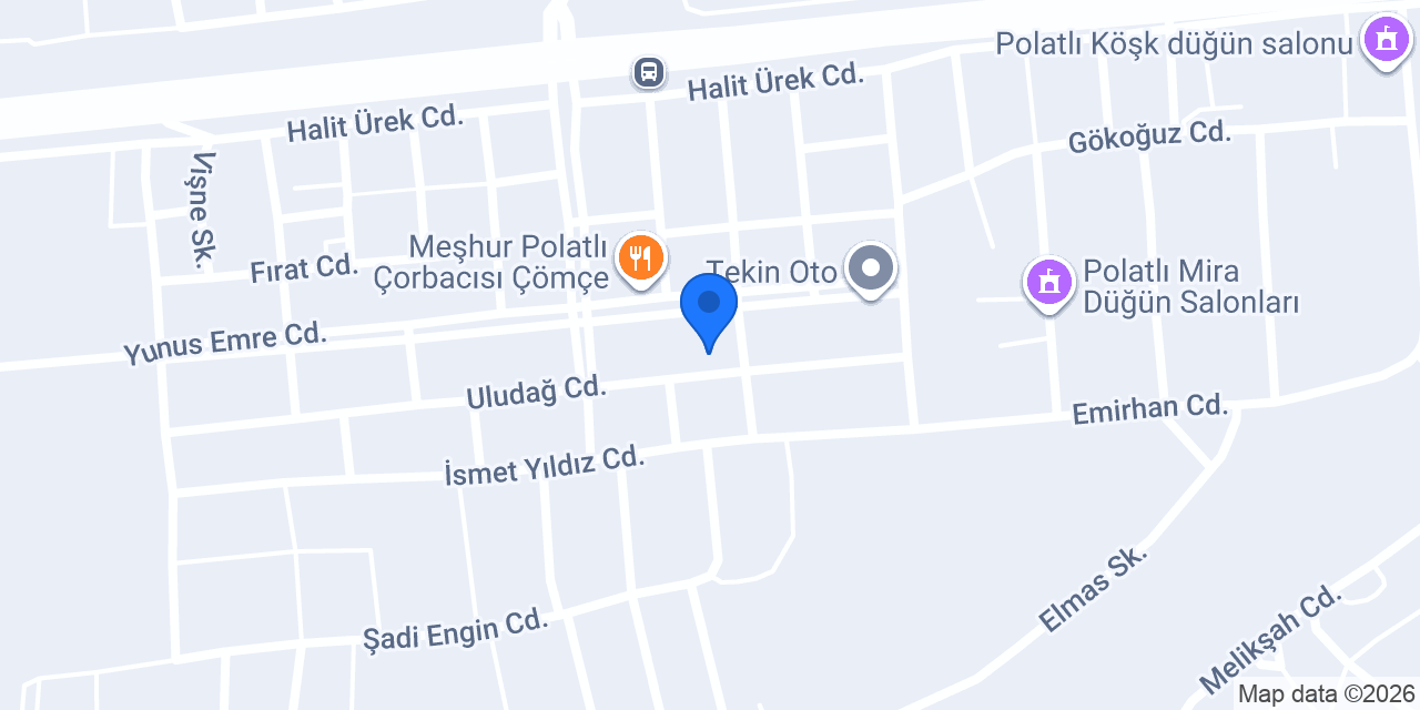 SALİH OTO CAM konumu
