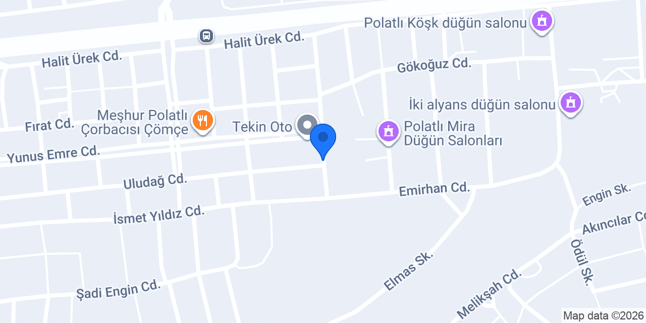 Özcanlar Oto Makas konumu