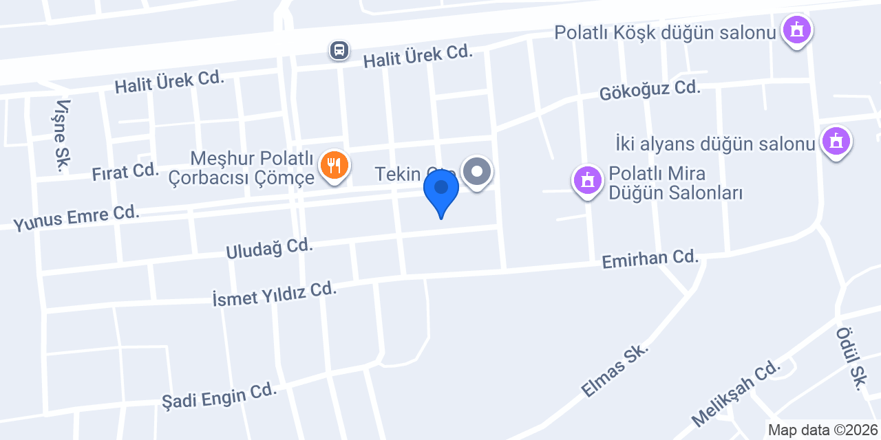 Polatlı Kiralık Vinç Manlift Polatoğulları konumu