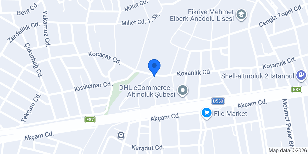 Lider Mobilya Mutfak konumu