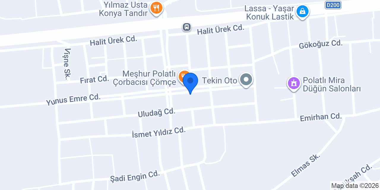 Uzman Oto Servisi konumu