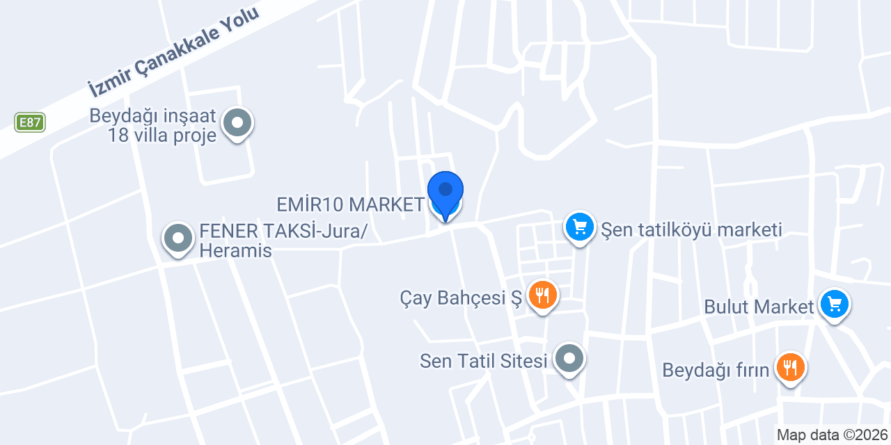 EMİR10 MARKET konumu