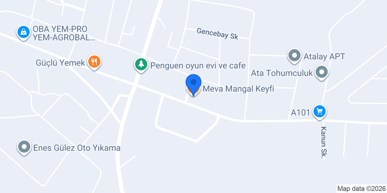 Meva Mangal Keyfi konumu
