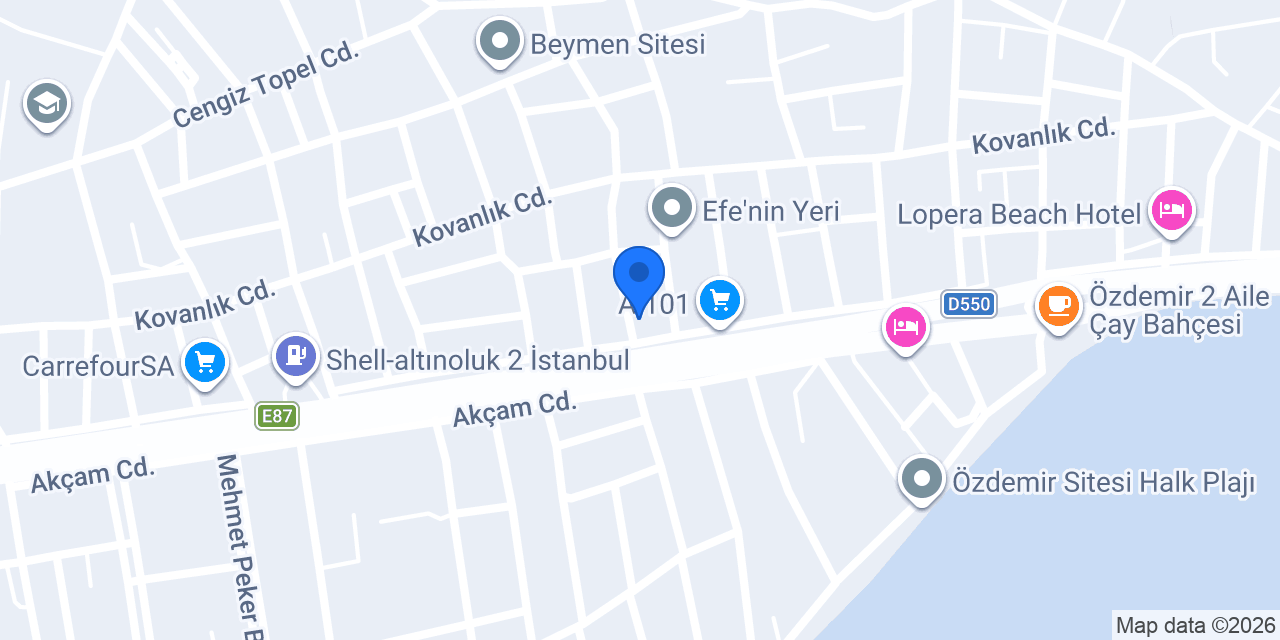 Olapea Doğal Zeytinyağı konumu