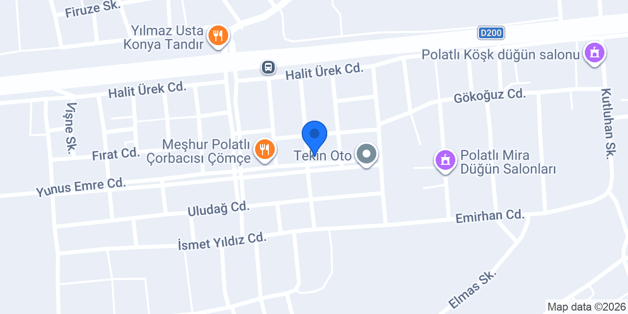 POLATLI OTO TAMİR konumu