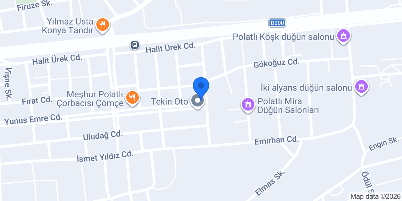 Frenci Mücahit Polatlı Fren Servisi konumu