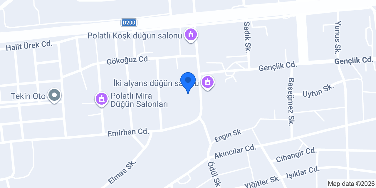Emek Otomotiv Polatlı konumu