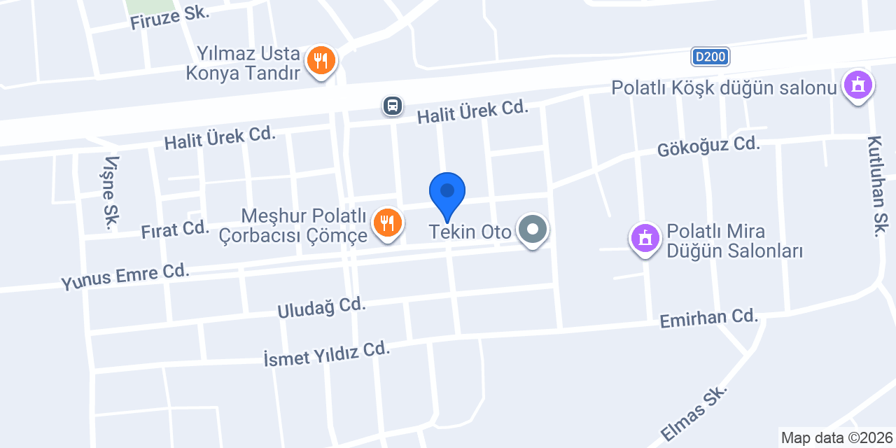 Polatlı güngör oto kurtarma çekici konumu