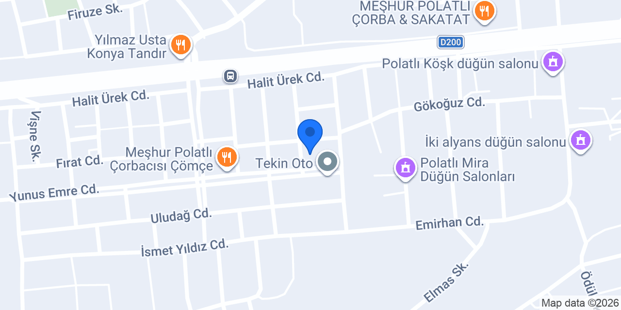 Dörtler sanayi konumu