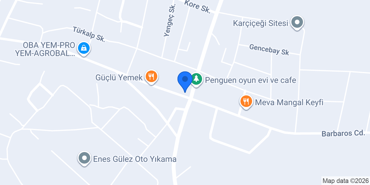 ÖZTEK TARIM konumu