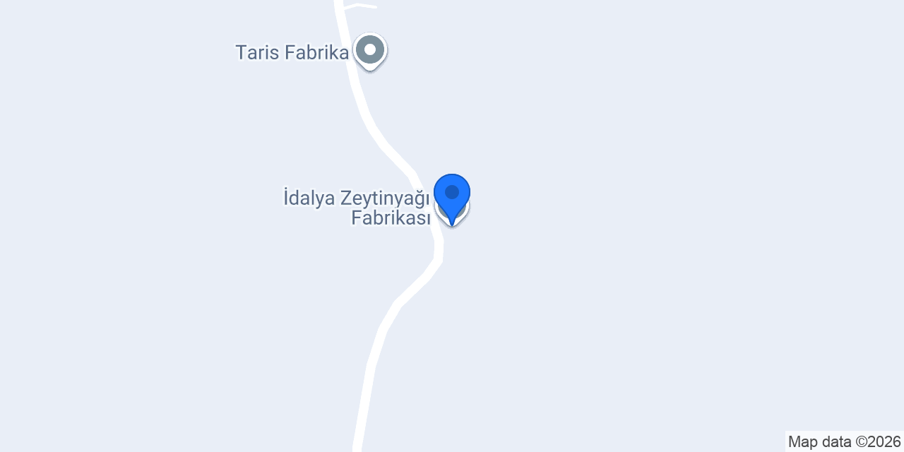 İdalya Zeytinyağı Fabrikası konumu
