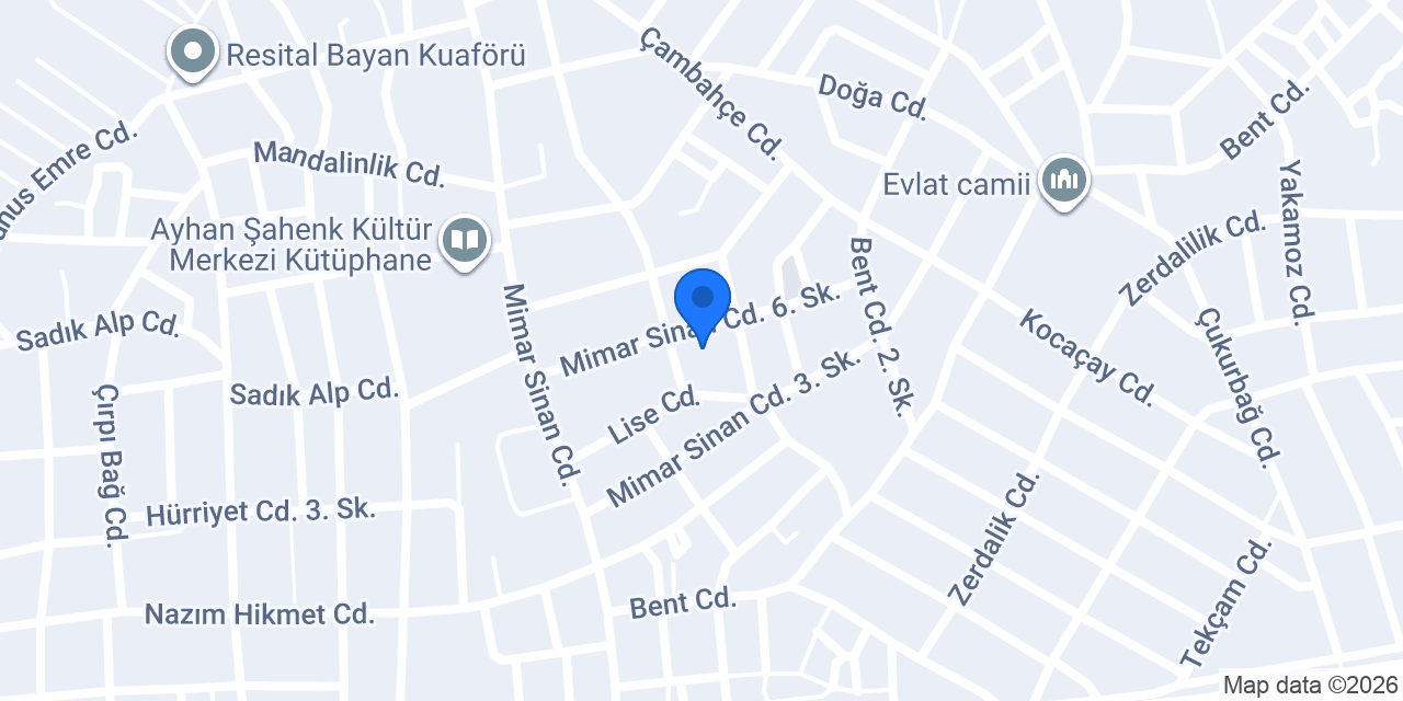 Alçev İlkokulu Ve Ortaokulu konumu