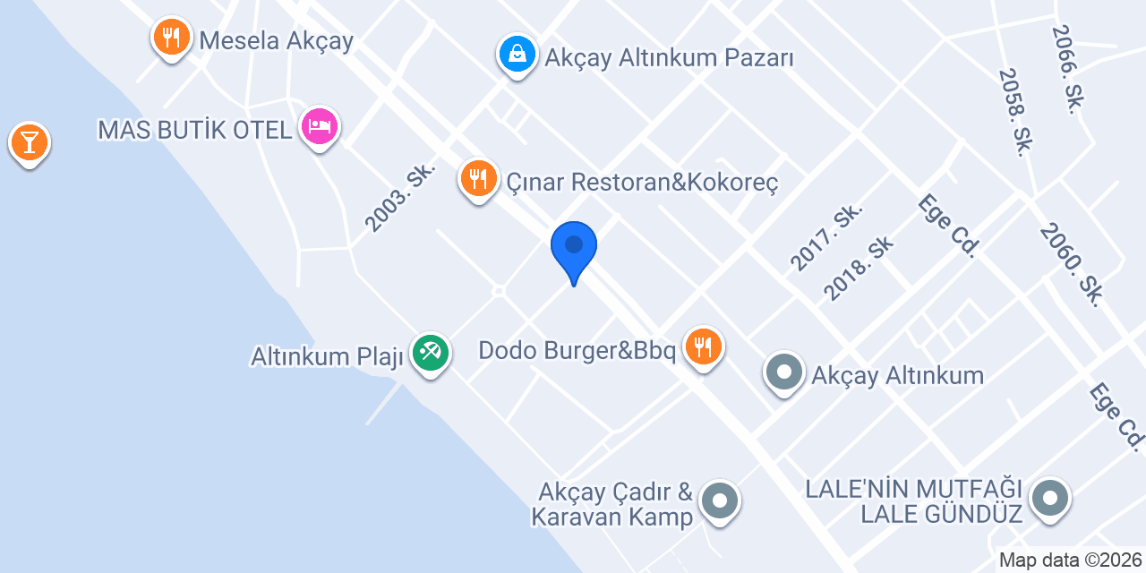 Ptt-altınkum konumu
