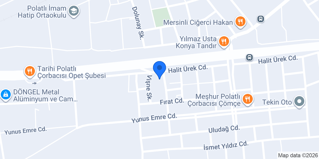 Polatlı Oto Lastik konumu