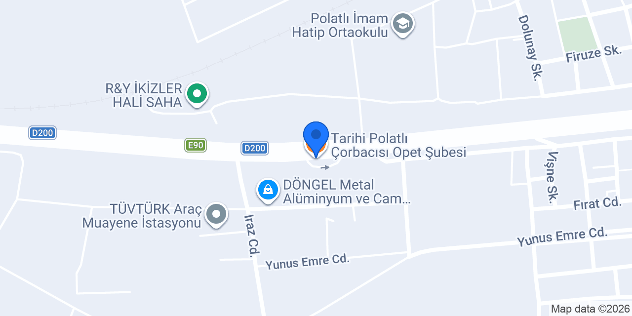 Tarihi Polatlı Çorbacısı Opet Şubesi konumu