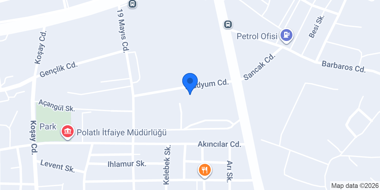 Akbulut Oto Lastik konumu