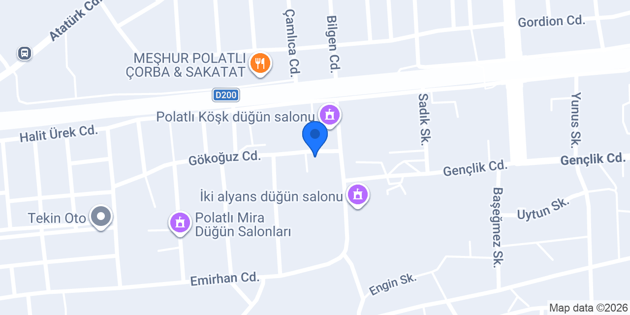 Karakuş Otomotiv konumu