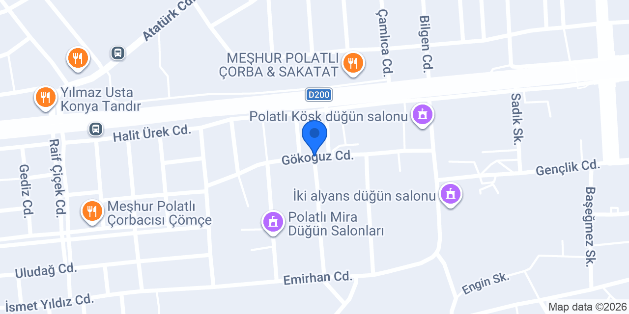 Poleksan A. Ş. konumu