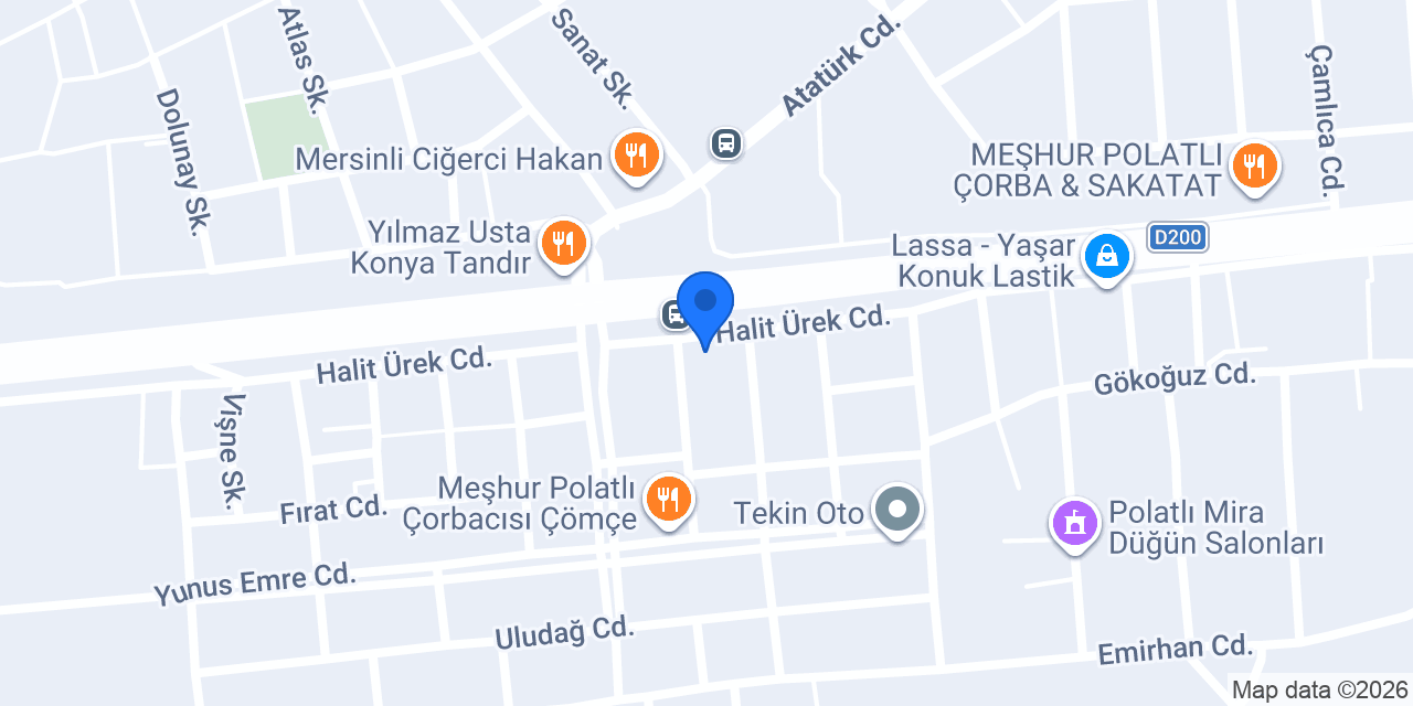 Man Mercedes Ali usts konumu