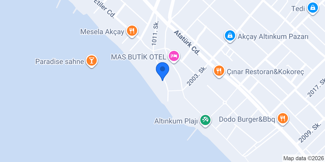 Pınk konumu