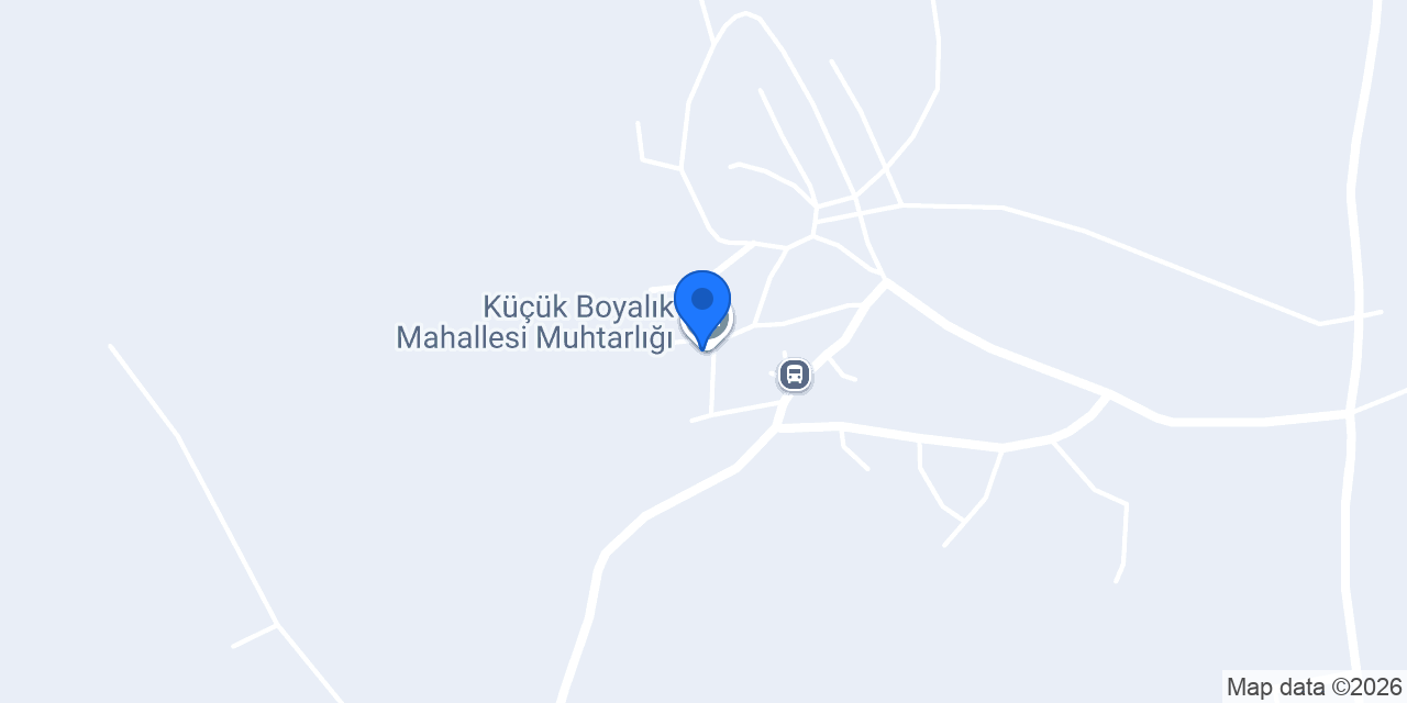 Küçük Boyalık Mahallesi Muhtarlığı konumu