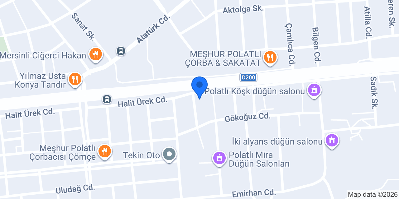 Barış Makina konumu