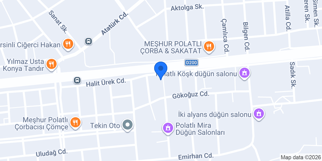 Polatlı Lastik Tamiri ÇETİN TİCARET konumu