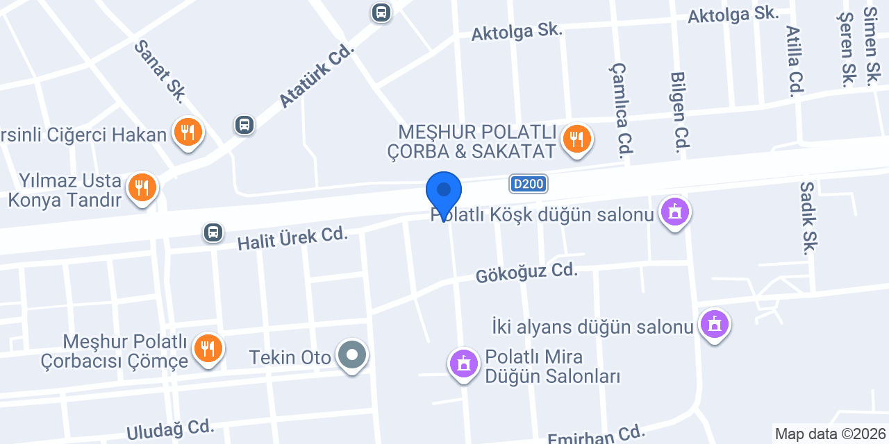 Oto Elektrik Davut usta konumu