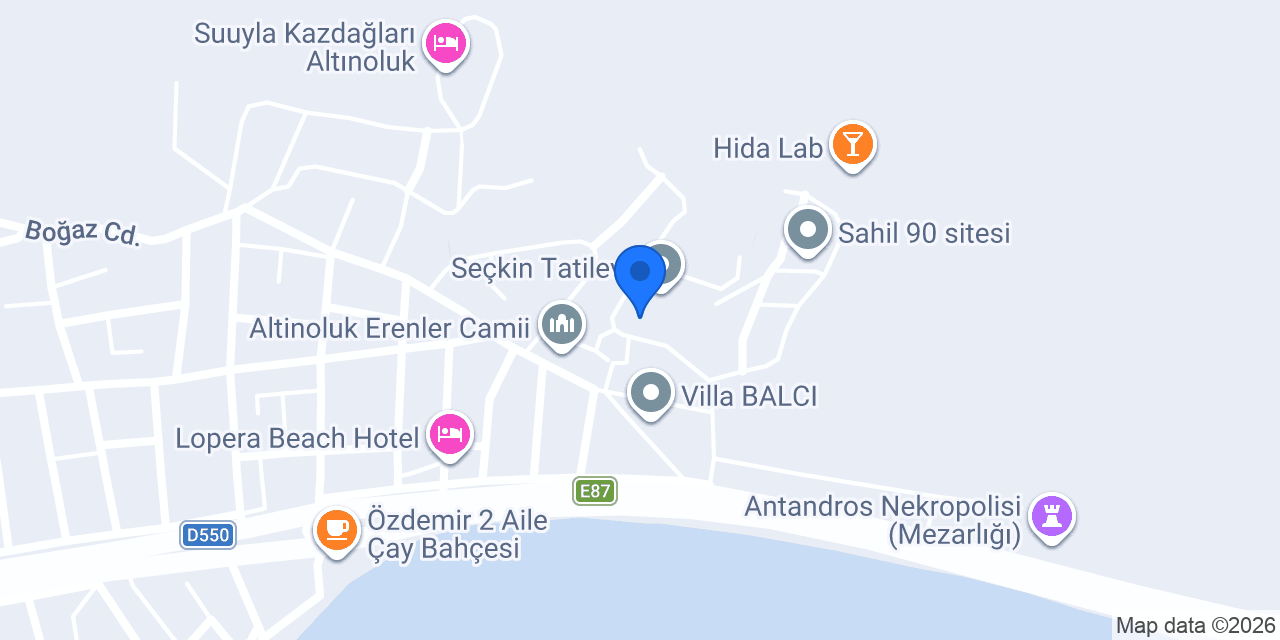 Altınoluk Seçkin İnşaat konumu