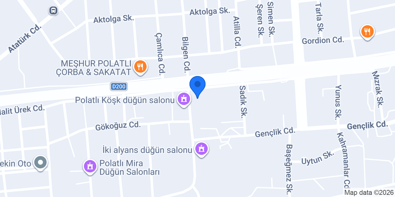 YILMAZLAR LASTİK konumu