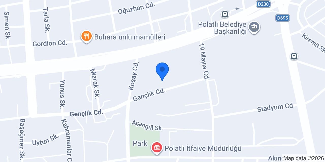 Sgk Polatlı Sosyal Güvenlik Mer. konumu