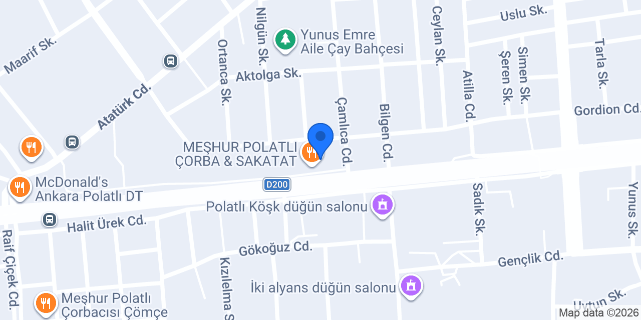 Özdoğan Galeri konumu